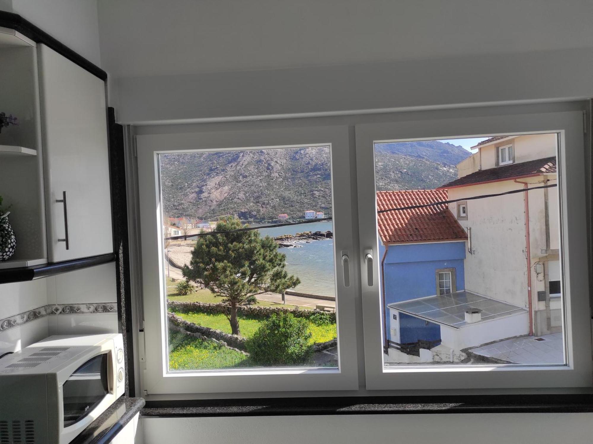Area Pequena Apartman Ézaro Kültér fotó