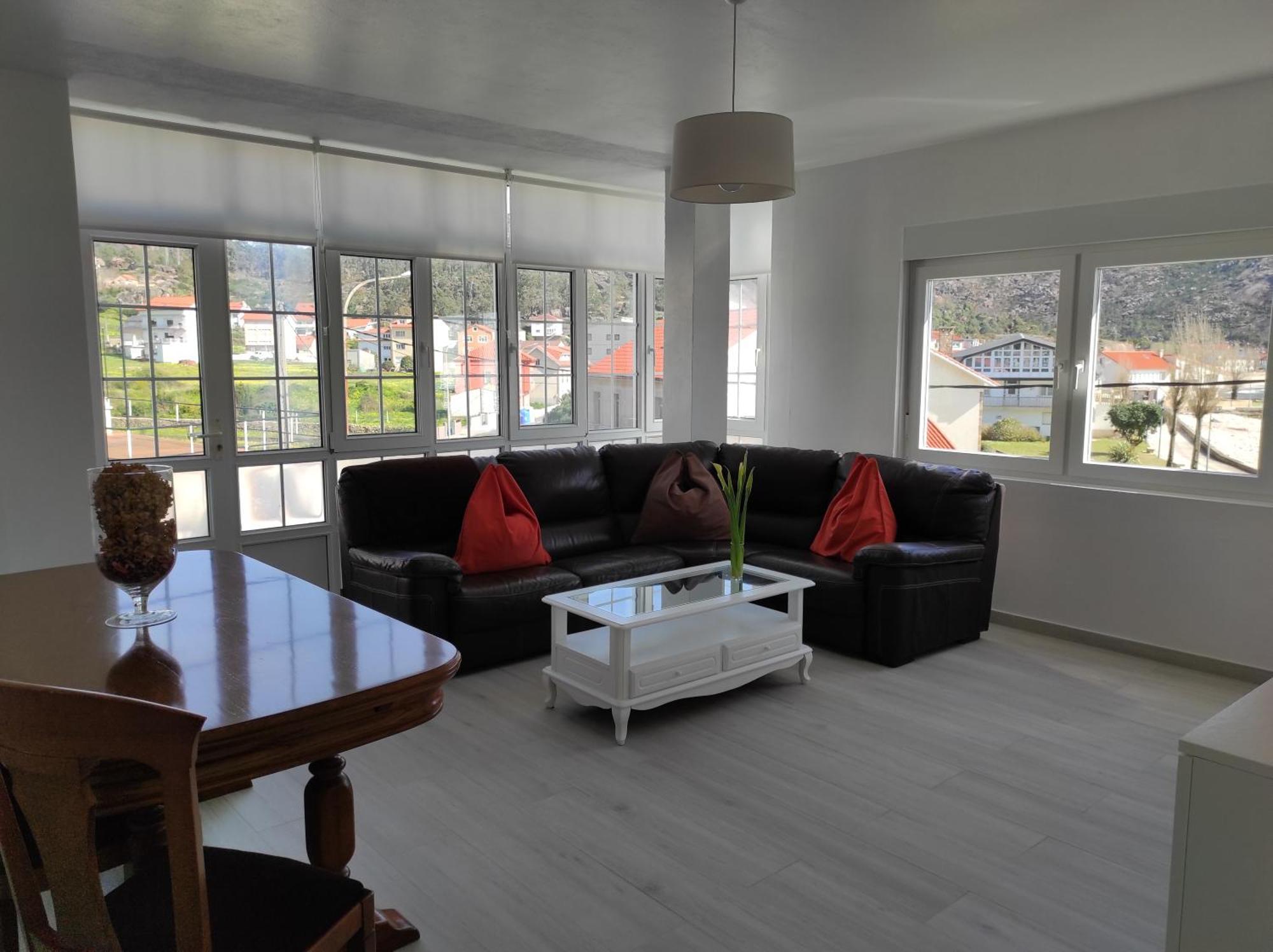 Area Pequena Apartman Ézaro Kültér fotó